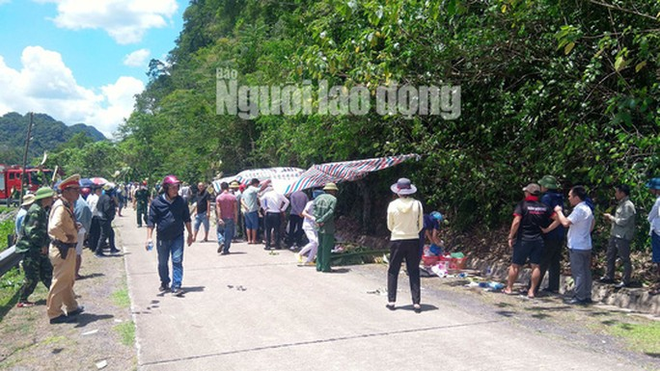 Cận cảnh vụ tai nạn thảm khốc ở khu vực VQG Phong Nha - Kẻ Bàng (Quảng Bình) khiến ít nhất 13 người tử vong - Ảnh 7.