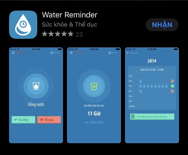 Dành cho hội siêu lười: Thở thôi đã mệt thì phải tải ngay ứng dụng nhắc uống nước siêu hay ho này! - Ảnh 9.