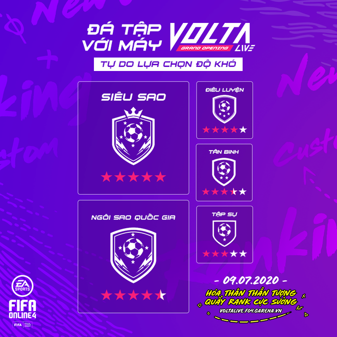 FIFA Online 4: Chế độ bóng đá đường phố Volta Live chính thức có rank xếp hạng và custom match để game thủ quẩy skill thỏa thích cùng bạn bè - Ảnh 4.