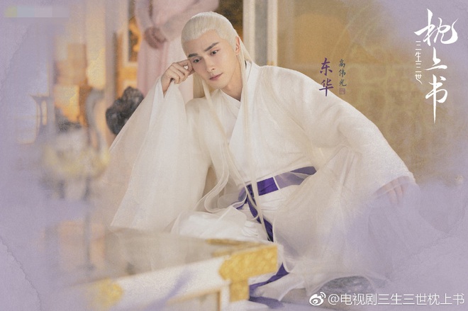 Netizen bình chọn nam thần cổ trang tóc trắng ma mị nhất: Đông Hoa Đế Quân  Cao Vỹ Quang ngậm ngùi chịu thua ông xã Triệu Lệ Dĩnh - Ảnh 5.