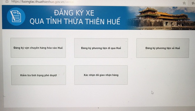 Lái xe cần biết khi vận chuyển hàng hóa đi qua, vào Thừa Thiên - Huế - Ảnh 2.