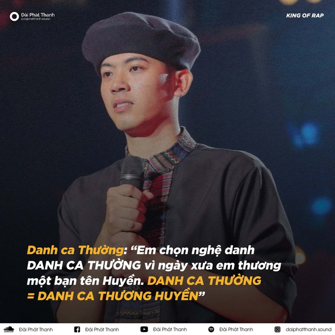 Nam thí sinh King of Rap lấy nghệ danh Danh Ca Thường nhưng ý nghĩa thì không hề thường một chút nào! - Ảnh 4.