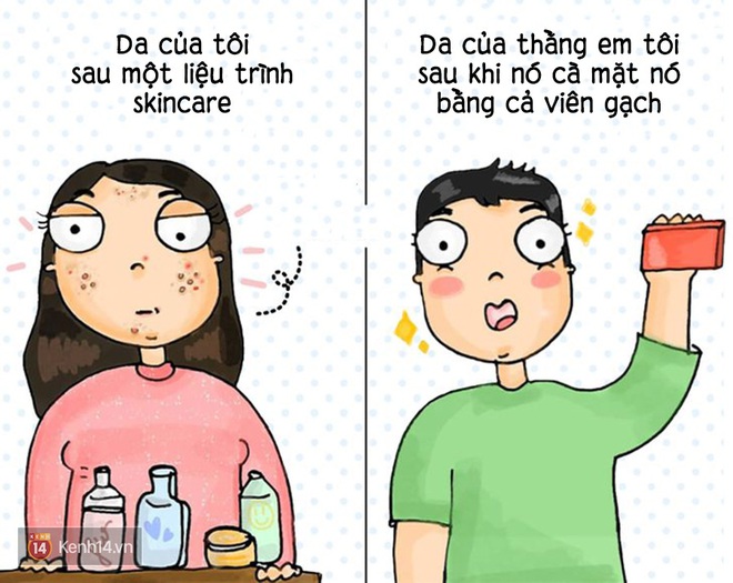 Bộ tranh: Đ&acirc;y l&agrave; nguy&ecirc;n nh&acirc;n v&igrave; sao thỉnh thoảng con g&aacute;i thấy... mắc mệt với ch&iacute;nh m&igrave;nh - Ảnh 7.