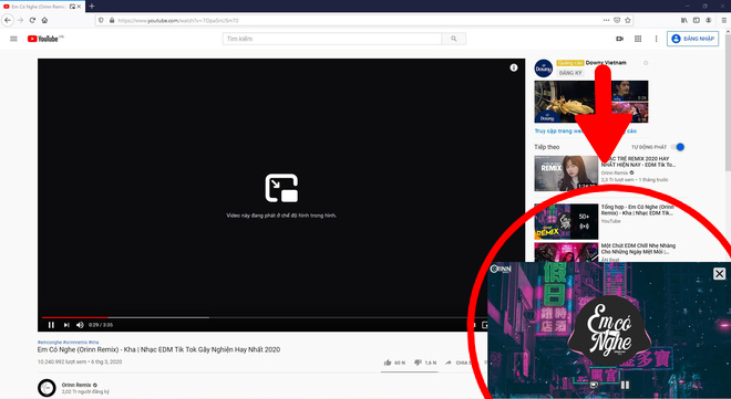 Mẹo xem YouTube ở dạng cửa sổ mini ít ai biết, vừa xem video vừa làm việc "không thể tiện hơn" - Ảnh 10.