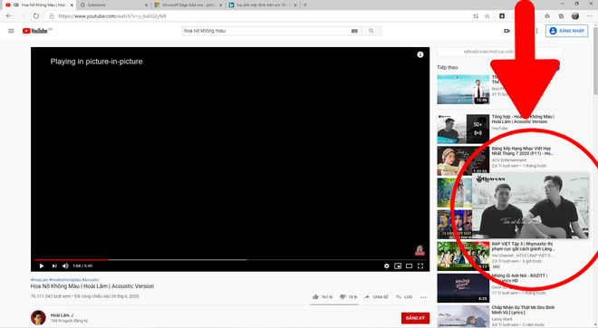 Mẹo xem YouTube ở dạng cửa sổ mini, vừa xem video vừa làm việc ...