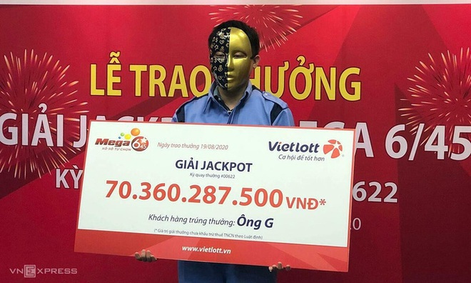 9x ở Hà Nội trúng Vietlott hơn 70 tỷ sau khi mua 1 vé số 10 nghìn đồng - Ảnh 1. 9x ở Hà Nội trúng Vietlott hơn 70 tỷ sau khi mua 1 vé số 10 nghìn đồng - Ảnh 1.