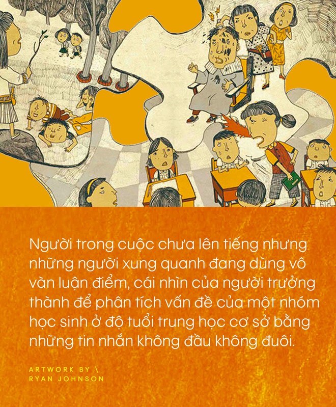 Giang ơi, nhóm bạn cấp 2 và câu chuyện bắt nạt: Ai cũng từng đi qua thời học sinh, nhưng hãy đối diện với những vấn đề của quá khứ như một người lớn! - Ảnh 4.