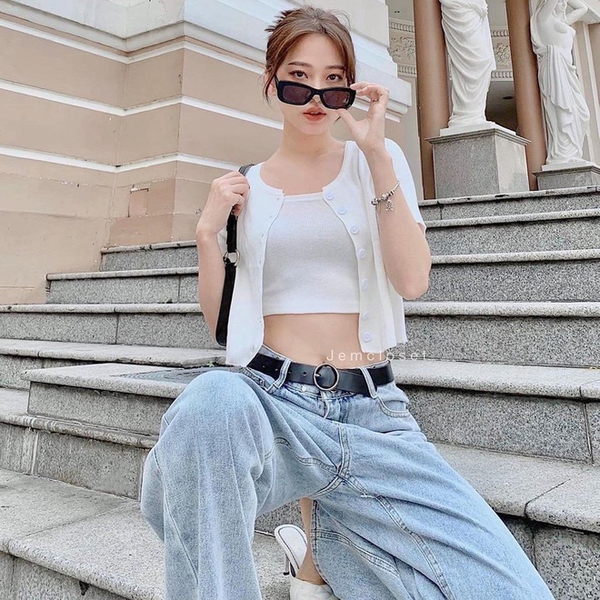 5 kiểu áo xinh - rẻ nhưng lại làm nên outfit sành điệu của hội gái xinh Instagram, không đu theo hơi phí - Ảnh 13.