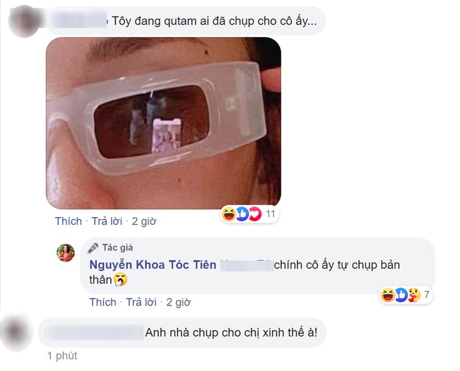 T&oacute;c Ti&ecirc;n đăng tải ảnh khoe visual miễn ch&ecirc;, netizen soi ph&oacute; nh&aacute;y phản chiếu trong k&iacute;nh mắt nhưng lập tức vỡ mộng? - Ảnh 3.