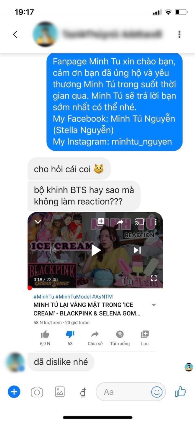 Bị tố khinh BTS vì làm clip reaction MV của BLACKPINK, Minh Tú phải lên tiếng giải thích từng vấn đề gây tranh cãi - Ảnh 3.