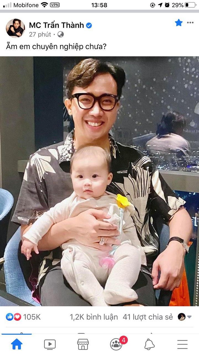 5 lần 7 lượt Trấn Thành thả thính chuyện sinh con, netizen liền hối thúc đôi vợ chồng sớm có em bé - Ảnh 2.