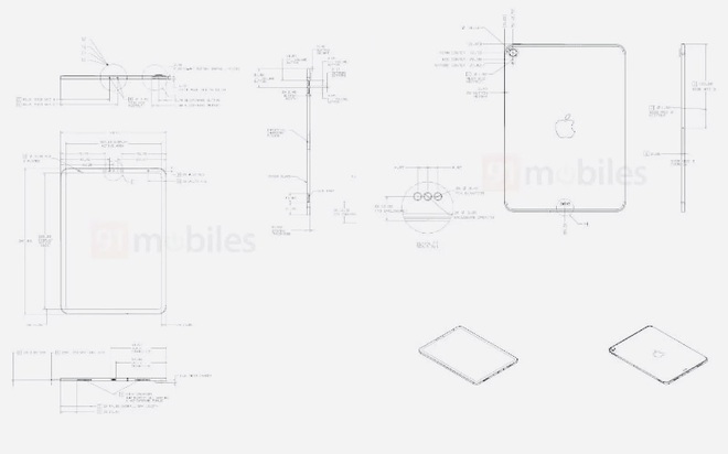 Rò rỉ bản vẽ iPad Air 4 sắp ra mắt của Apple - Ảnh 3.