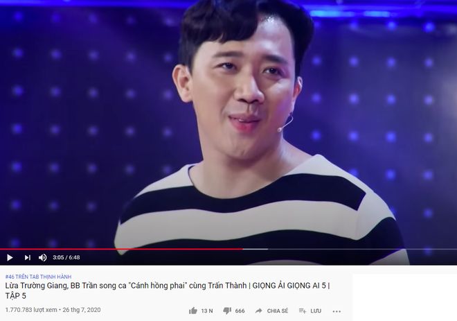 Trấn Thành xứng danh Ông trùm gameshow: 2 tuần liền có tận 6 video thống trị top trending YouTube - Ảnh 9.