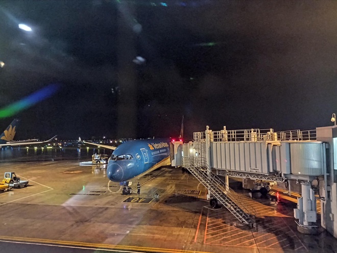 Vietnam Airlines lần đầu khai thác chuyến bay đến Texas (Hoa Kỳ) đưa công dân về nước - Ảnh 1.