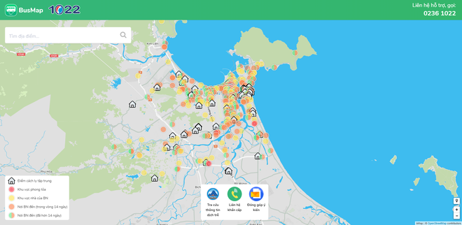 Đà Nẵng giới thiệu ứng dụng bản đồ COVID-19 - Ảnh 2.
