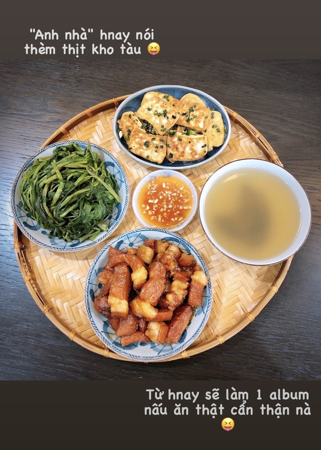 MC Thu Ho&agrave;i chắc suất l&agrave;m d&acirc;u với loạt cơm nh&agrave; ngon l&agrave;nh, bồ gi&aacute;m đốc kh&ocirc;ng m&ecirc; hơi ph&iacute;! - Ảnh 3.