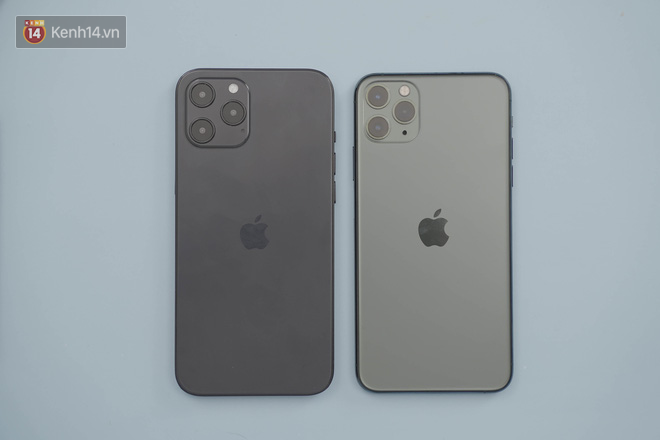 Mô hình iPhone 12 xuất hiện khung viền vát phẳng camera vẫn là hình vuông  như iPhone 11 series