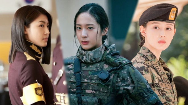3 chị đại quân nhân ngầu bá cháy ở phim Hàn: Krystal đẹp đấy nhưng ...