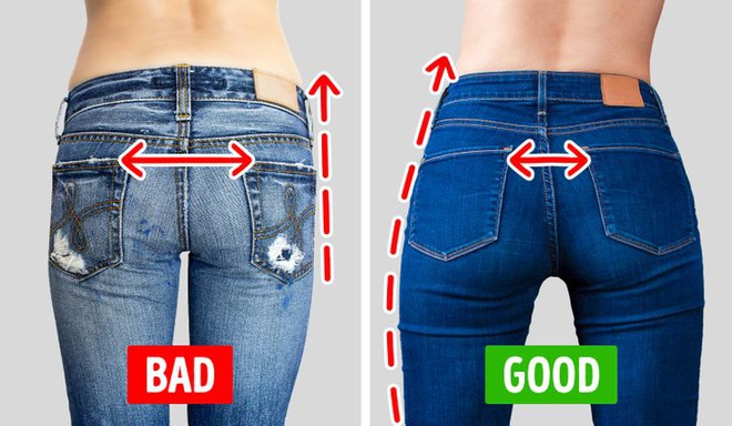 Chi tiết túi sau của quần jeans lại quyết định độ cong của vòng 3: Chiêu cơi nới dành cho nàng mông lép - Ảnh 2.