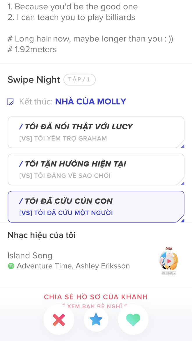 Swipe Right Tinder qu&aacute; cũ rồi, bạn đ&atilde; thử Swipe Night chưa? - Ảnh 5.