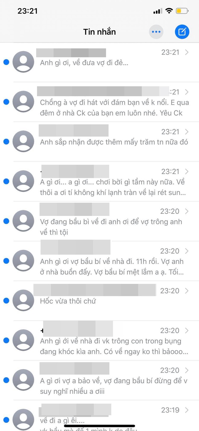 Vợ bầu &quot;cao tay&quot; nhờ dân mạng gọi chồng đang đi nhậu về nhà và cái kết hàng trăm tin nhắn dội đến khiến anh chồng đành phải buông chén - Ảnh 3.