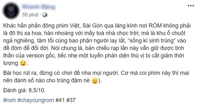 MXH bùng nổ vì RÒM: Bà con nô nức khen phim, không quên bắt bẻ trò luận đề chưa đúng bài! - Ảnh 3.