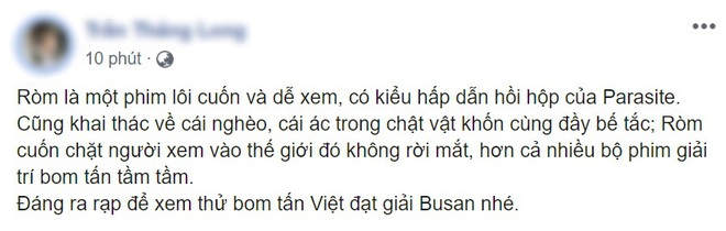 MXH bùng nổ vì RÒM: Bà con nô nức khen phim, không quên bắt bẻ trò luận đề chưa đúng bài! - Ảnh 4.