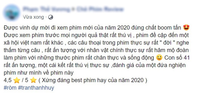 MXH bùng nổ vì RÒM: Bà con nô nức khen phim, không quên bắt bẻ trò luận đề chưa đúng bài! - Ảnh 1.