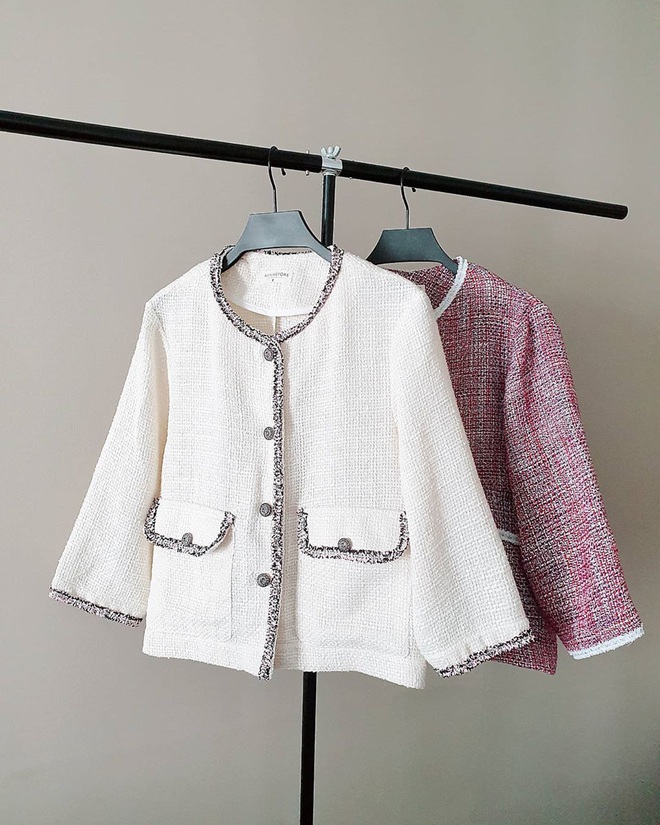 Như “thủ tục” không thể thiếu: Chuyển mùa là phải sắm tweed jacket, món đồ mặc vài năm cũng chẳng lỗi mốt - Ảnh 4.