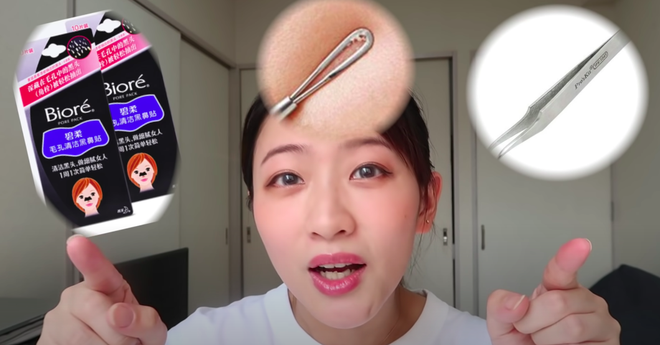 Beauty blogger người Nhật dạy cách trị mụn đầu đen ngay từ bước rửa mặt, nhấn mạnh lột mụn làm da lão hóa cực nhanh - Ảnh 2.