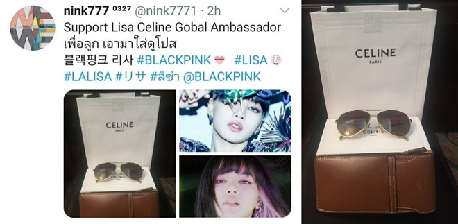 Nể fan của Lisa: Chốt đơn li&ecirc;n tục, mua cả t&aacute; đồ Celine mừng idol th&agrave;nh đại sứ to&agrave;n cầu - Ảnh 11.