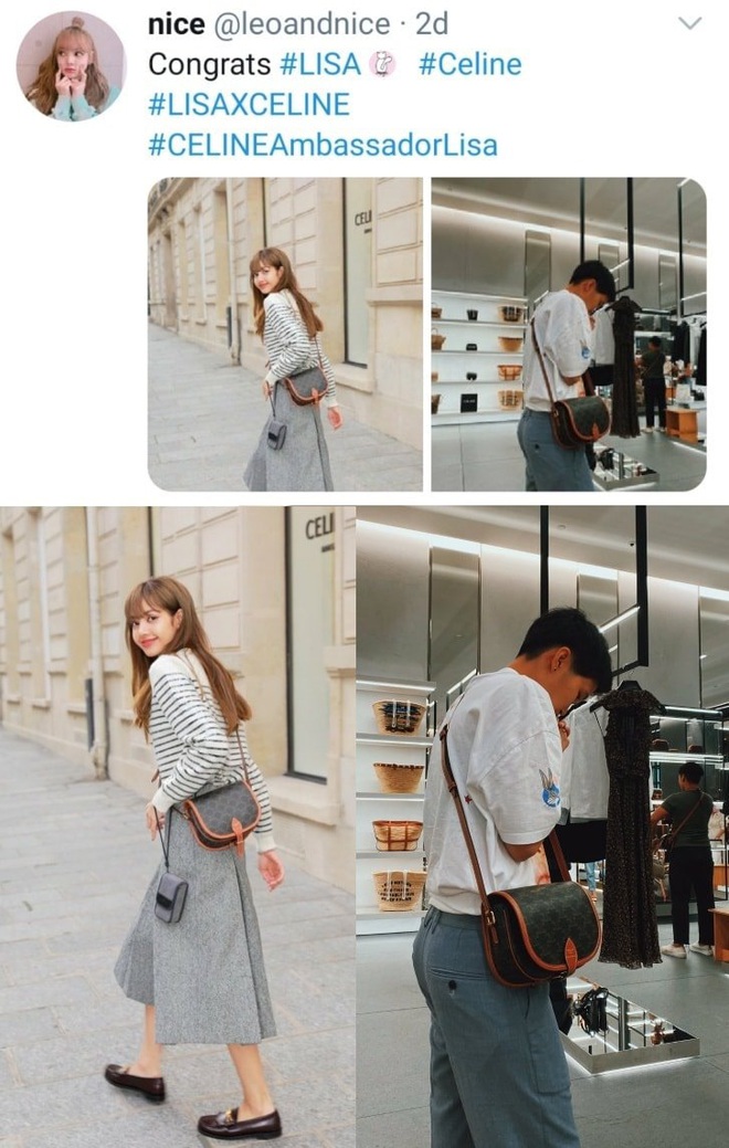 Nể fan của Lisa: Chốt đơn li&ecirc;n tục, mua cả t&aacute; đồ Celine mừng idol th&agrave;nh đại sứ to&agrave;n cầu - Ảnh 5.