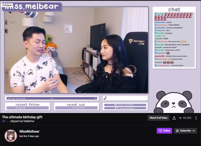Nữ streamer vô danh bất ngờ được cầu hôn ngay trên sóng, có luôn lượt views cực khủng! - Ảnh 6.