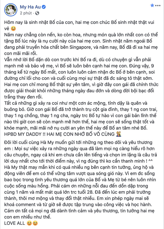 Âu Hà My: Im lặng là câu trả lời duy nhất, vì người đúng thì không cần thanh minh - Ảnh 1.