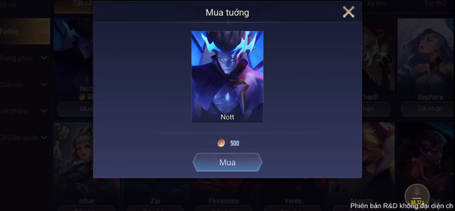 Liên Quân Mobile: Tướng mới Nott xuất hiện tại máy chủ thử nghiệm, là pháp sư toàn diện nhất game? - Ảnh 2.