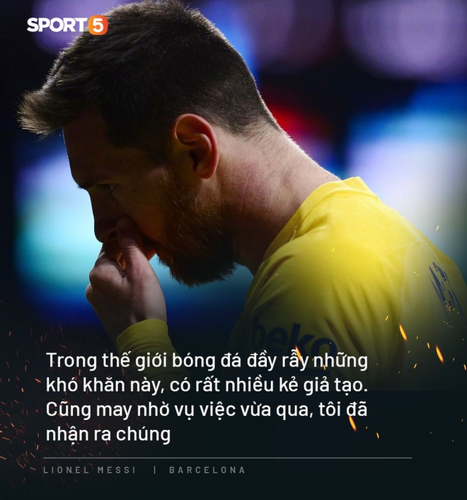 Photo quotes: 11 câu nói đắt giá nhất của Messi trong ngày anh dốc hết ruột gan vạch trần Chủ tịch Barca - Ảnh 11.