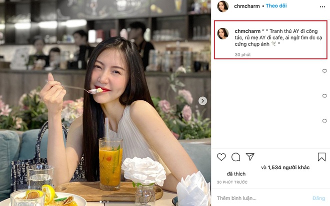 Vũ Ngọc Châm khoe được mẹ người yêu chụp ảnh siêu có tâm, dân tình vào giục công khai nửa kia đi chị - Ảnh 1.