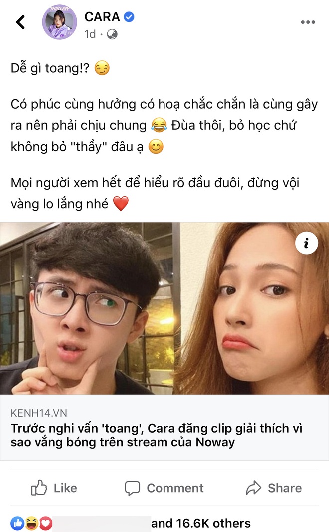 Cara lại ngọt ngào với Noway: Bỏ học chứ không bỏ thầy đâu ạ! - Ảnh 1.