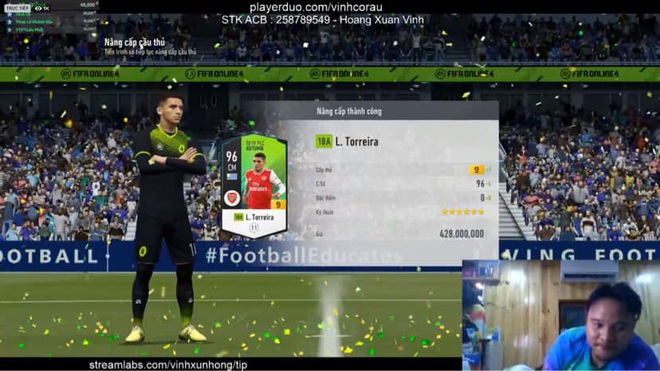FIFA Online 4: Vinh Râu FAPTV livestream nâng cấp thành công thẻ +10 đầu tiên, Akira Phan phải vào xin ngay bí kíp - Ảnh 5.