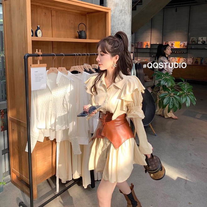Chị em thi nhau copy style của Go Moon Young: Kh&ocirc;ng n&oacute;i đến thần th&aacute;i, chỉ nh&igrave;n c&aacute;ch mix đồ đ&atilde; thấy sai nhẹ - Ảnh 9.