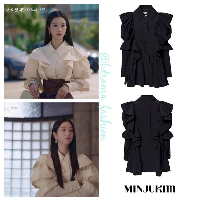 Chị em thi nhau copy style của Go Moon Young: Kh&ocirc;ng n&oacute;i đến thần th&aacute;i, chỉ nh&igrave;n c&aacute;ch mix đồ đ&atilde; thấy sai nhẹ - Ảnh 3.