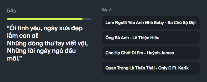 Chơi ngay game hot nhất ngày: Nhạc lên là hát nhưng bạn có phải vị thánh nhạc Việt? - Ảnh 3.