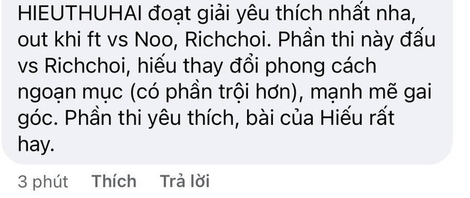 Rò rỉ thông tin HIEUTHUHAI trượt khỏi top 4 King Of Rap, mất vé giành Quán quân? - Ảnh 2.