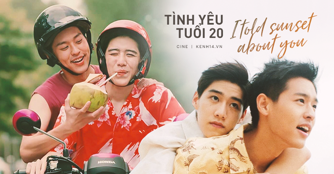 Tình yêu tuổi 20 ở phim đam mỹ I Told Sunset About You: Lén lút trong tối đến đánh mất bản thân rồi bật khóc muộn màng - Ảnh 1.