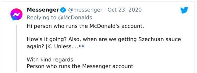 Microsoft, Facebook, Messenger... cùng nhau troll McDonalds trên Twitter, cư dân mạng được dịp hả hê, cười đau cả bụng! - Ảnh 6.