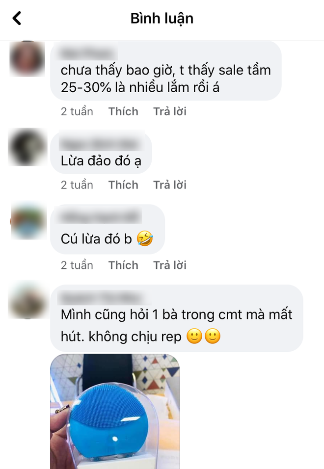 Lừa đảo khuyến mại máy rửa mặt Foreo 330k rầm rộ, fake rõ ràng nhưng nhiều người vẫn tin sái cổ - Ảnh 8.