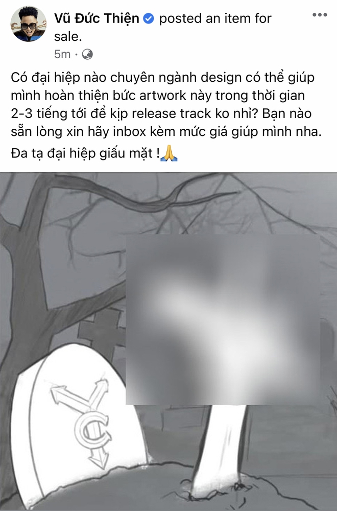 Rhymastic đăng tin t&igrave;m người vẽ artwork, hứa tung diss track sau 2 - 3 tiếng: H&agrave;ng n&oacute;ng về Torai9 sắp ra l&ograve;! - Ảnh 1.