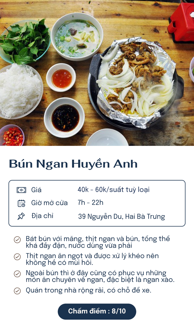 Chấm điểm 6 quán bún ngan nổi tiếng nhất Hà Nội: Ngan Nhàn chửi thì rầm rộ quá rồi, so với những hàng khác thì sao? - Ảnh 4.
