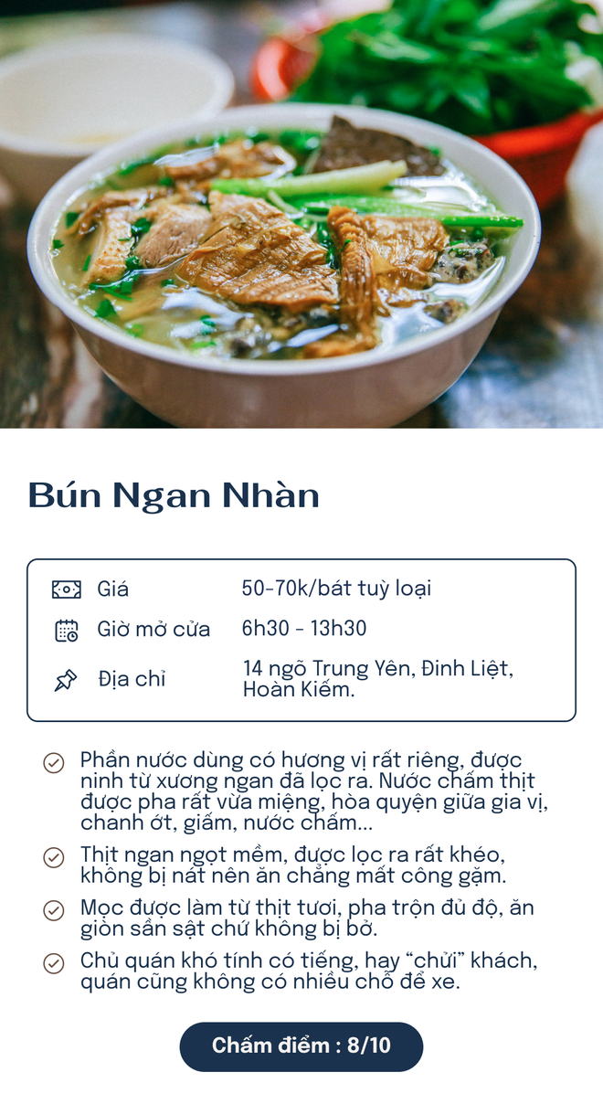 Chấm điểm 6 quán bún ngan nổi tiếng nhất Hà Nội: Ngan Nhàn chửi thì rầm rộ quá rồi, so với những hàng khác thì sao? - Ảnh 1.