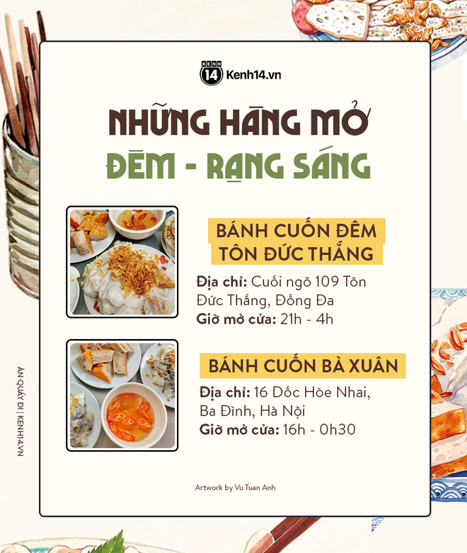 Nằm lòng “bản đồ bánh cuốn” chiếm lĩnh thủ đô đủ mọi khung giờ, thấy thèm là có thể đi ăn ngay - Ảnh 5.